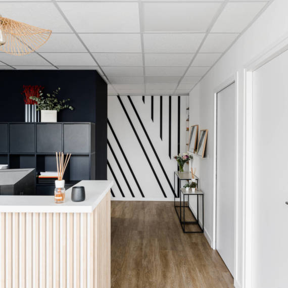 Aménagement et Décoration d'un office notarial par Anne Solenn Cherat Décoratrice UFDI sur Lorient, Vannes, Pontivy.