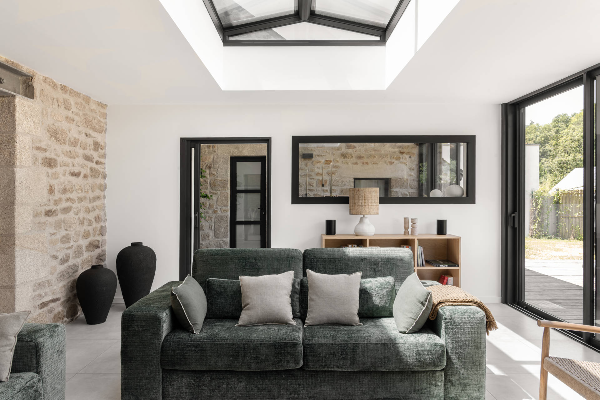 Projet Keramzec – Rénovation d’une maison en pierre en Bretagne par Anne Solenn Cherat Décoratrice UFDI sur Lorient, Vannes, Morbihan.