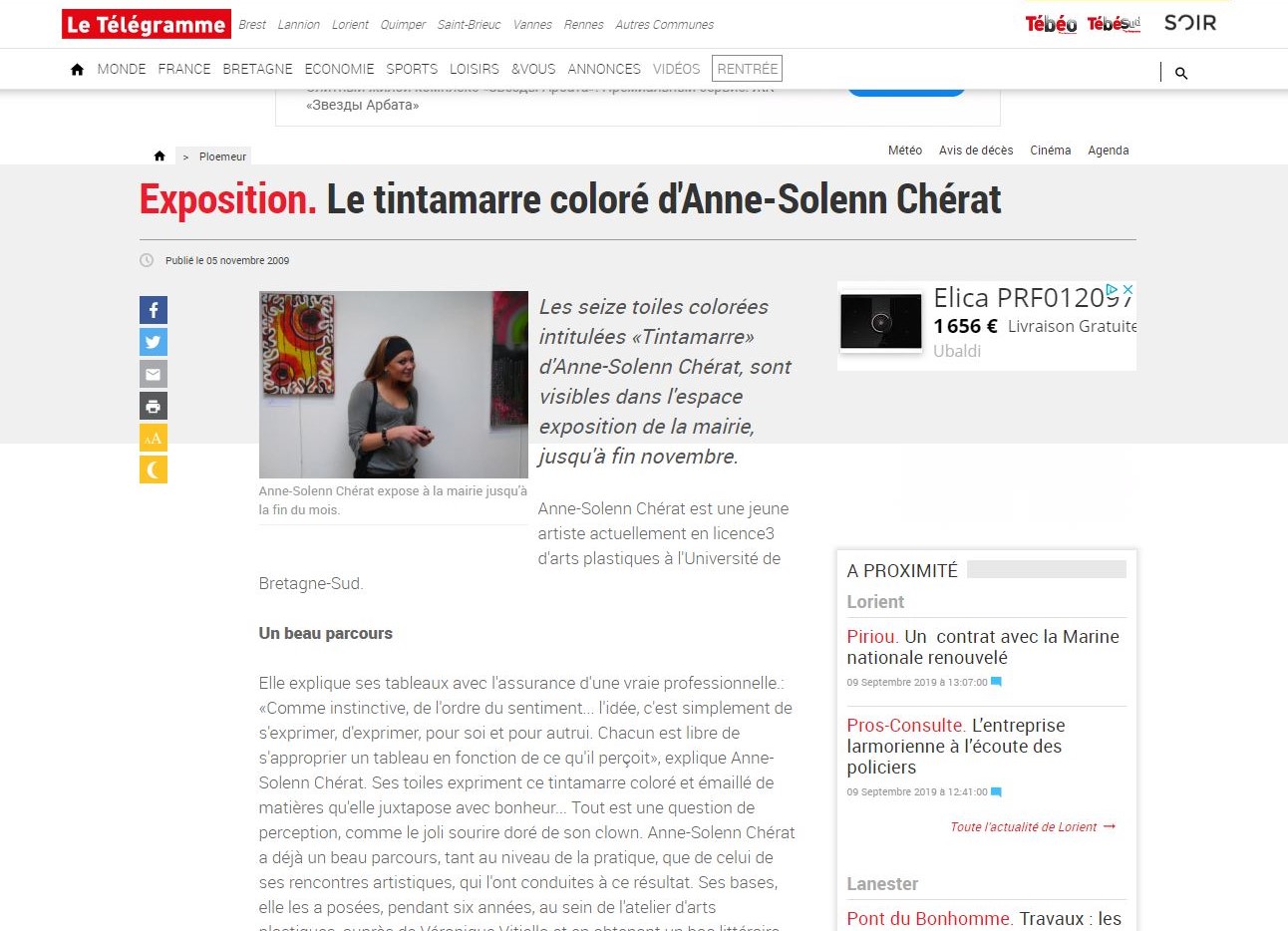 Exposition Le Tintamarre coloré d'ASC